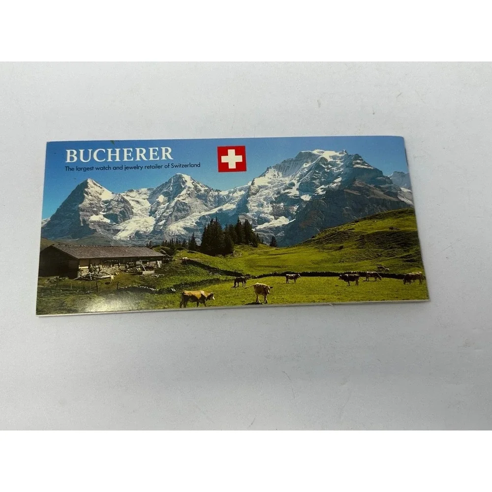Vintage 1989 Bucherer Jewelry Watch Catalog Booklet Brochure Swiss X8